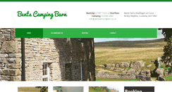 Desktop Screenshot of bentscampingbarn.co.uk